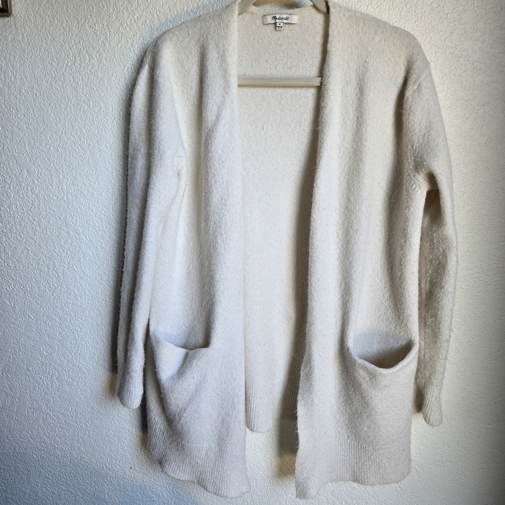 Madewell Cream Open-Front Cardigan sz. S